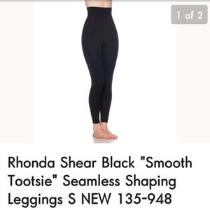 Rhonda Shear Smooth Footsie Leggings